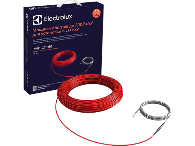 Комплект теплого пола (кабель) Electrolux ETC 2-17-100 купить в Москве по цене 4 785 руб.