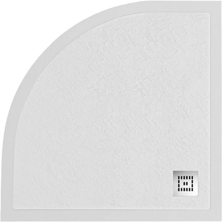 Поддон из искусственного мрамора Belbagno TRAY-MR-UNO-R-80-550-35-W-CR