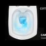 Унитаз напольный компакт Cersanit CARINA NEW CLEAN ON 011 3/5 горизонтальный кр.дюр. slim lifteasy-off белый  S-KO-CAR011-3/5-COn-S-DL-w