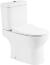 Унитаз-компакт с бачком и сиденьем микролифт BELBAGNO ARDENTE-R BB02093CPR (3 части)