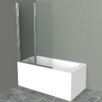 Шторка на ванну BelBagno UNO-V-2-110/150-C-Cr