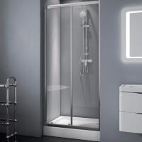 Дверь в проём BelBagno DUE-BF-1-130-C-Cr
