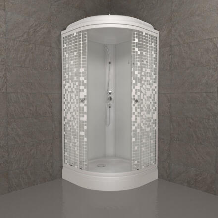 Душевая кабина Triton Мозаика А 100x100