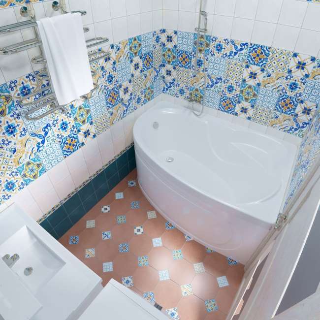 Акриловая ванна TRITON Кайли левая NEW 150х101х47 без каркаса купить в Москве по цене 22 580 руб.