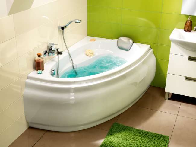 Акриловая ванна Cersanit JOANNA 150 правая WA-JOANNA*150-R-W 150х95 купить в Москве по цене 23 290 руб.