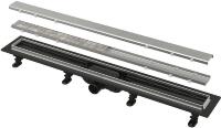 Душевой лоток Alcaplast APZ20-650 с решеткой Нержавеющая сталь / под плитку