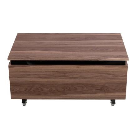 Тумба Cezares Slider 80, 1 ящик, дымчатый орех, матовая, с доводчиками