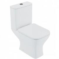 Унитаз-компакт Iddis Torr TORRDSEi24 белый, прямоугольный, 37.3x60.5 см + ершик напольный в подарок