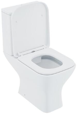 Унитаз-компакт Iddis Torr TORRDSEi24 белый, прямоугольный, 37.3x60.5 см + ершик напольный в подарок