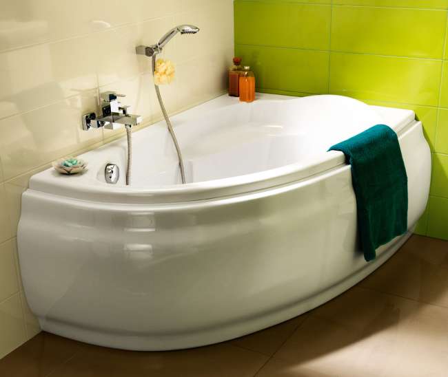 Акриловая ванна Cersanit JOANNA 140 правая WA-JOANNA*140-R-W 140х90 купить в Москве по цене 0 руб.