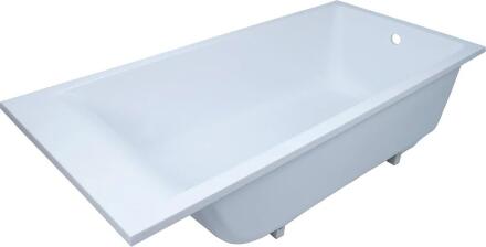 Ванна из искусственного камня Marmo Bagno Алесса 180x80 прямоугольная, объем 280 л.