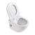Унитаз подвесной безободковый с сиденьем и функцией биде UNO BB3105CHR-BS/SC