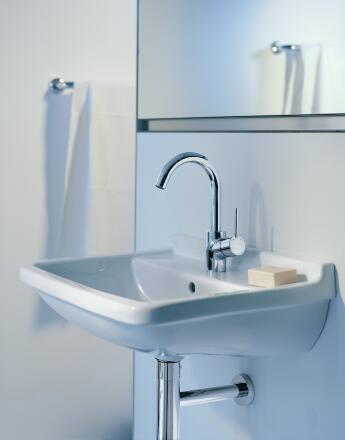 Смеситель Hansgrohe Talis S 32070000 для раковины однорычажный, хром