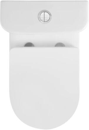 Унитаз-компакт Triton Corso Pro CO-3806 безободковый, с микролифтом, белый, 34.5x61.5 см + ершик напольный в подарок