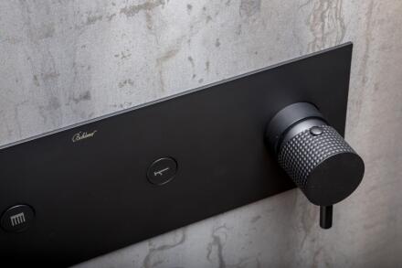 Душевой комплект Boheme Fusion 130-B С ВНУТРЕННЕЙ ЧАСТЬЮ, чёрный, цвет черный