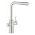 30590DC0 GROHE Blue Pure Minta Смеситель для кухни с функцией фильтрации воды, выдвижной излив, однорычажный, хром
