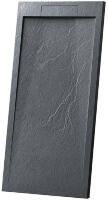 Душевой поддон из искусственного камня Vincea 120x90 VST-4SRL9012A+Vsph-D611 Антрацит