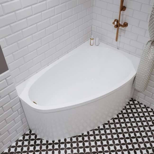 Акриловая ванна 1ACReal Marseille 140x100 L купить в Москве по цене 14 600 руб.