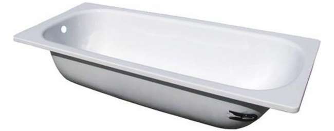 Ванна стальная 150х75 CLASSIC White Wave с ножками в комплекте купить в Москве по цене 8 300 руб.