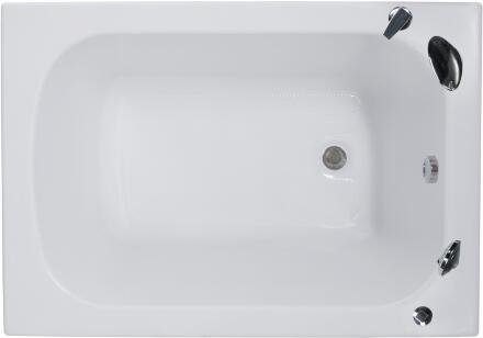 Акриловая ванна Aquanet Seed 100x70 пристенная, прямоугольная, объем 90 л.