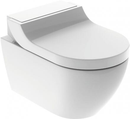 Унитаз подвесной Geberit AquaClean tuma classic белый, овальный, 36x55.3 см + ершик напольный в подарок