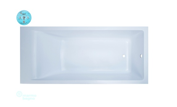 Ванна из литьевого мрамора Marmo Bagno Алесса 160х70 с ножками																													 купить в Москве по цене 46 550 руб.