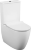 Унитаз-компакт VitrA Sento Rim-Ex 9830B003-7203 с микролифтом, 37.5x65 см + ершик напольный в подарок