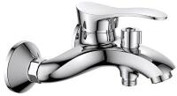 Смеситель для ванны Haiba HB6001, хром, однорычажный, длина излива 17.1 см