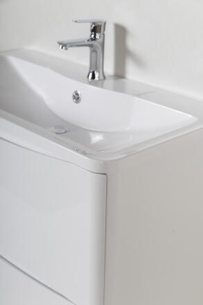 Тумба для комплекта BelBagno Acqua 90 напольная, bianco lucido