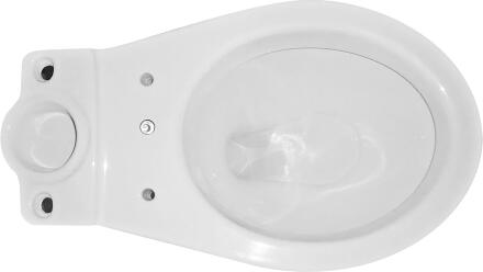 Унитаз-компакт Santek Бриз 1WH202569 белый, овальный, 39x66 см