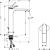 Смеситель для раковины Hansgrohe Vivenis 250 75040670 матовый черный однорычажный, длина излива 19.1 см