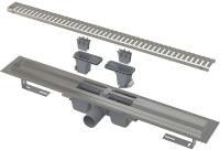 Водоотводящий желоб с перфорированной решеткой, арт.APZ1SMART-LINE-550