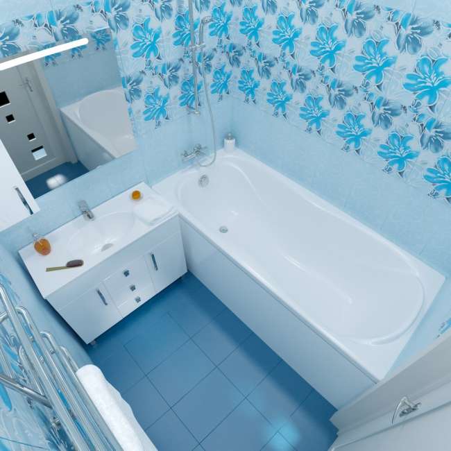 Акриловая ванна TRITON Эмма 150х70х45 без каркаса купить в Москве по цене 13 180 руб.