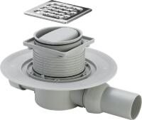 Сифон для душа трап с сухим затвором VIEGA Trap 49362 583217 Stainless steel / dull