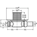 Сифон для душа трап с сухим затвором VIEGA Trap 49362 583217 Stainless steel / dull