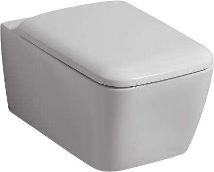 Унитаз подвесной Geberit iCon Square белый, прямоугольный, 35x54 см + ершик напольный в подарок