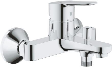 Смеситель для ванны GROHE BauEdge однорычажный, хром, длина излива 16.6 см