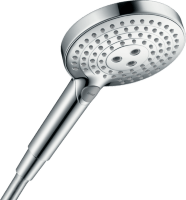 Душевая лейка Hansgrohe Raindance Select S 120 3jet хром, в современном стиле