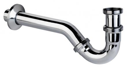 Сифон для биде Hansgrohe хром, выпуск боковой