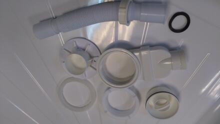 Сифон для душевого поддона Cerutti SPA 6055 Серый
