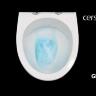 Унитаз напольный компакт Cersanit GEO 031 3/6 косой с кр.дюропл. Lifting белый  S-KO-GEO031-3/6-DL-w