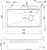 Мойка кухонная SAVOL S-SC002W белый