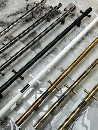 Полотенцесушитель электрический Boheme Uno 726-NB 150x12, nickel brush, сталь, I-образный