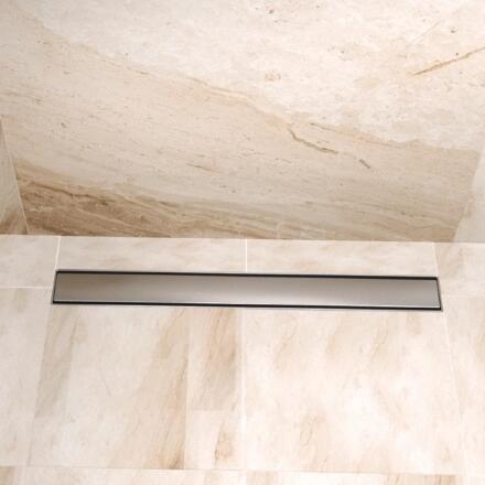Душевой линейный трап 90 см BelBagno BB-LD-LUCE-90-CR лоток нержавеющая сталь