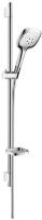 Душевой гарнитур Hansgrohe Raindance Select E 150 Unica хром, штанга 100.8 см