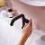 Смеситель для раковины Hansgrohe Tecturis S Fine 110 CoolStart 73320670 матовый черный однорычажный, длина излива 13 см