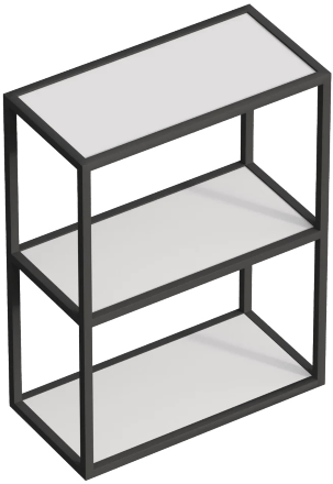 Полка Cezares Cadro 60, bianco