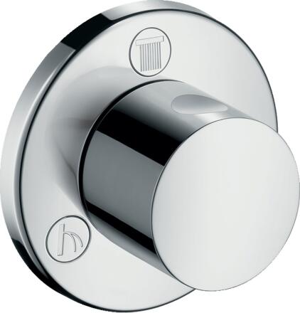 Переключатель потоков Hansgrohe Trio/Quattro S 15932000 на три потребителя однорычажный, хром