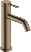 Смеситель для раковины Hansgrohe Tecturis S 110 73310140 шлифованная бронза однорычажный, длина излива 11.6 см