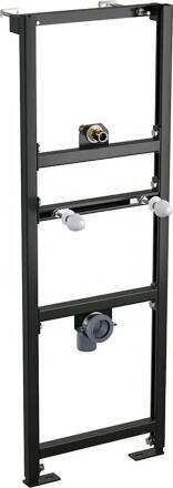 Система инсталляции для писсуаров AlcaPlast A107/1120 цвет черный, 40x22x112 см